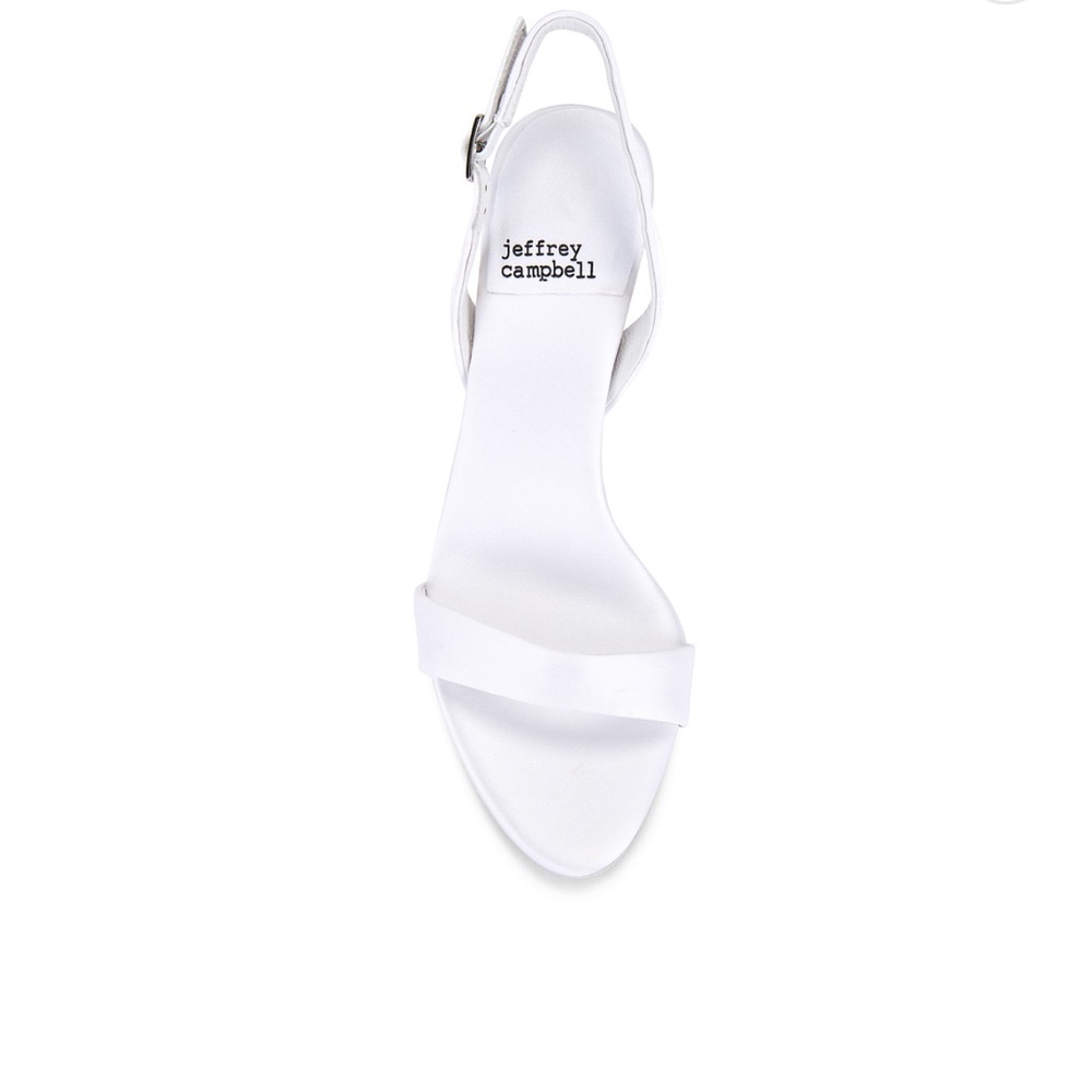 Jeffrey Campbell white heels